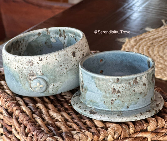 "Bon Matin" - French butter dish