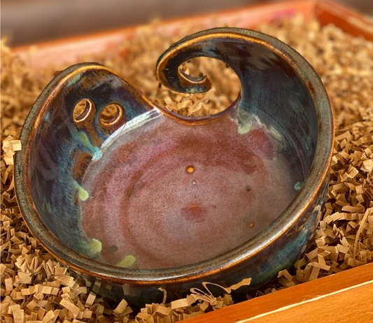 "Knit Happens" - Knitting bowl