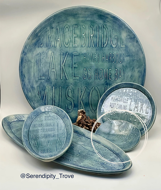 "Cottage Country" - Serving set