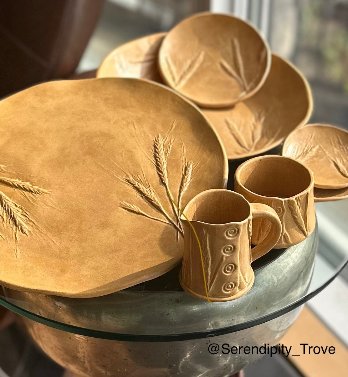 "Saskatoon" - Serving set