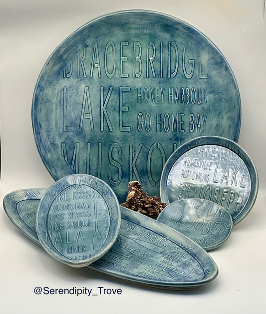 "Cottage Country" - Serving set