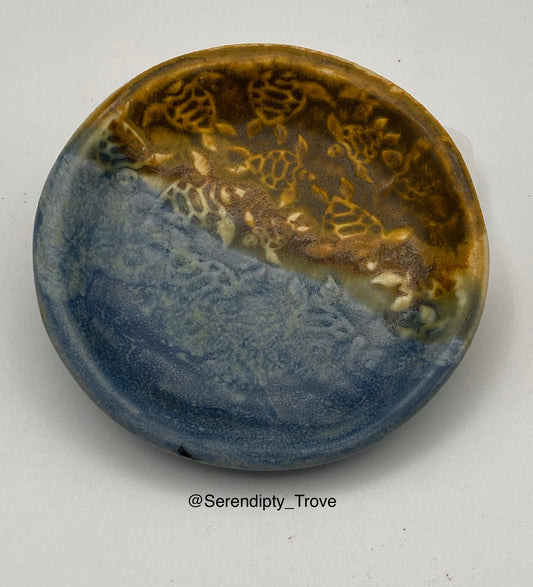 "Seaward bound" - Small dipping bowl