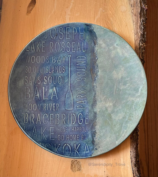 "Water's Edge" - Large plate