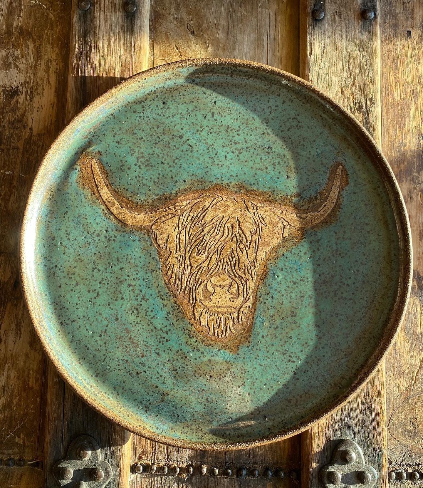 "Bessie" - Large plate