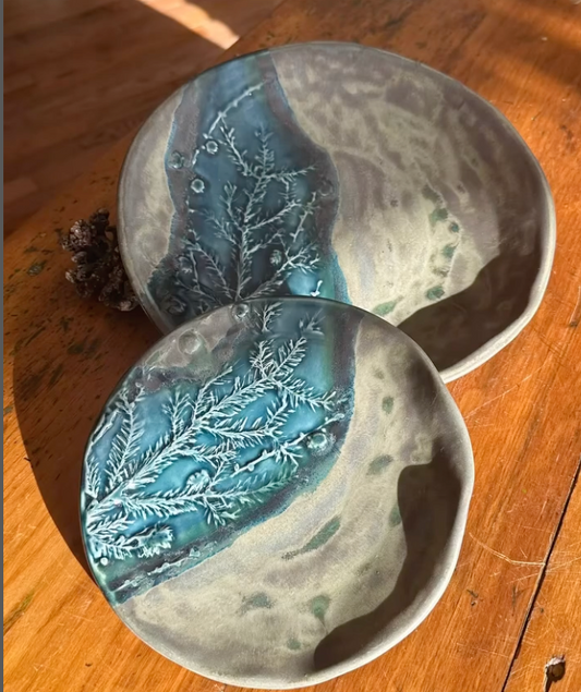 "La Malbaie" - Medium plate