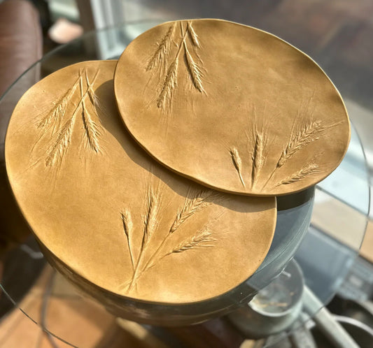 "Saskatoon" - Oval plate